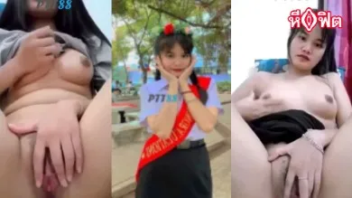 สาวมัธยน้องนุ๊กหลุดถ่ายคลิปเงี่ยนหีเบ็ดหีอวบๆ แหกหีดำๆให้ผู้ชายในโรงเรียนมาเยด ตั้งกล้องเสียวคนเดียว