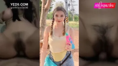 สาวสวยนมโต ตั้งกล้องถ่ายตอนเย็ดกันใส่ถุงยางให้แฟน เย็ดให้แฟนขึ้นให้อมควยให้เสียวมาก