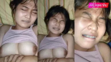 น้องแก้มนมโต โดนกระหน่ำหีร้องเสียวไม่ไหว ควยแทงลึกในหีโดนจุด เสียวหีน่าดู