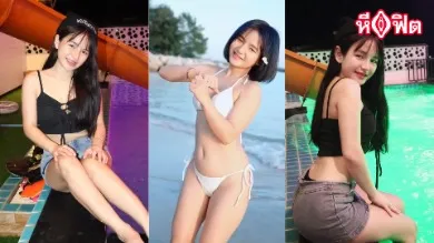 น้องเหมยหีฟิต "อีง่าว ไร้ขน" อายุ 21 ปี ไลฟ์สดให้ดูหี ตั้งเต้นท์เย็ดกับผัวเอ้าท์ดอร์